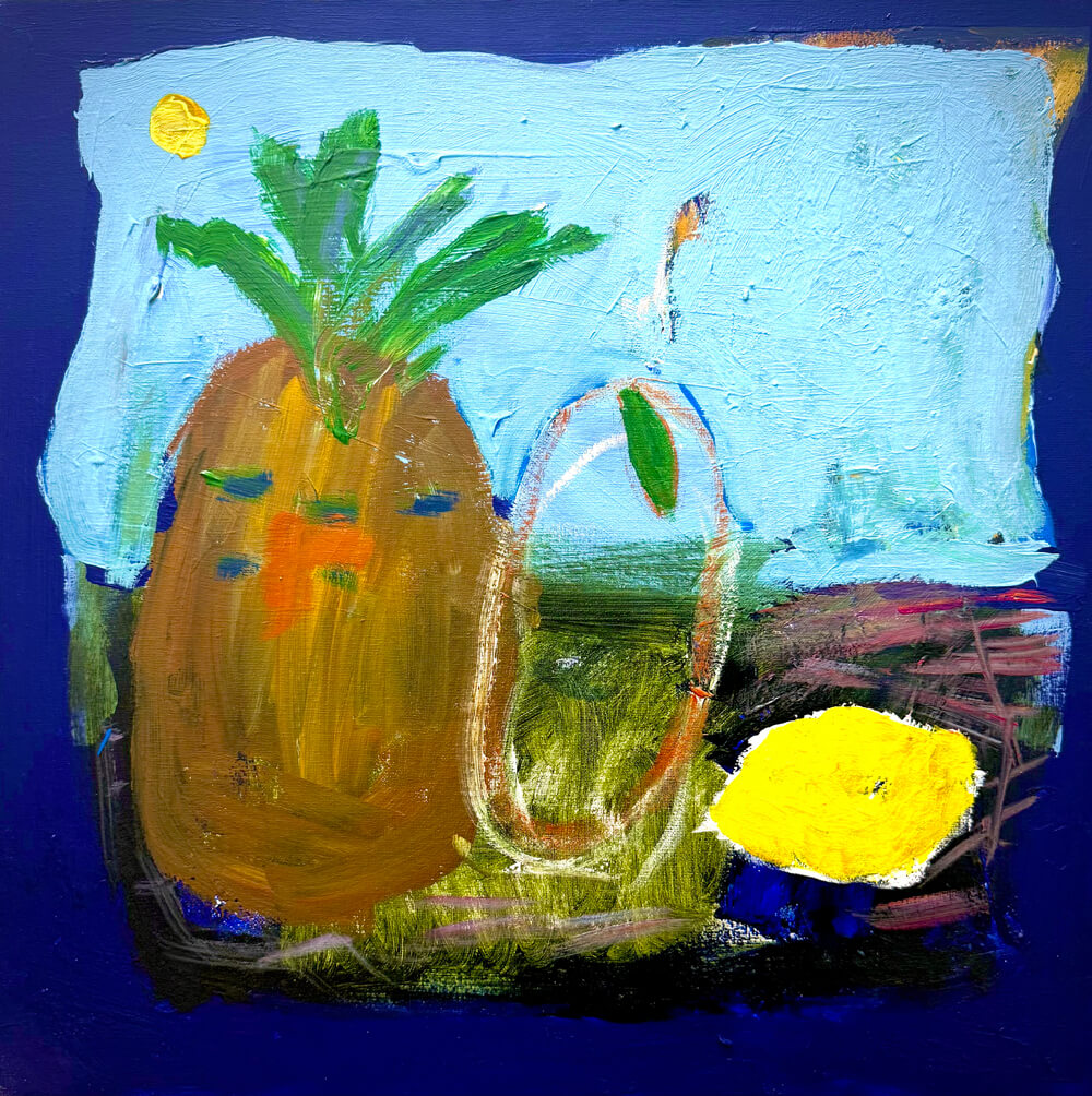 Ananas Stillleben